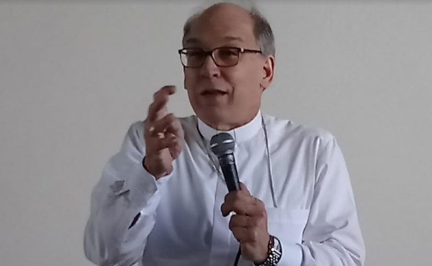 Monseñor Masalles diserta en Universidad UFHEC  Sobre “Justificación de la fe”