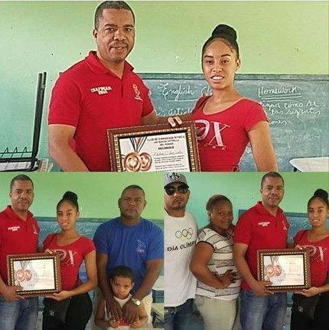 Regidor del PLD y educador Wilson Diaz agradece reconocimiento del club nuevas estrellas del Pomier