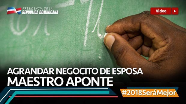 Agrandar Negocito de Esposa. Maestro Aponte