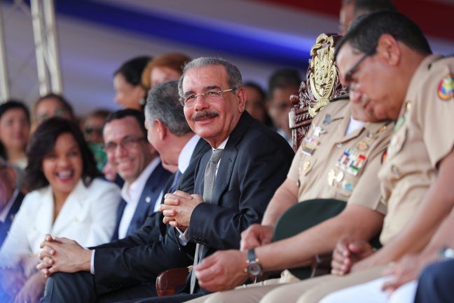 Presidente Danilo Medina encabeza desfile por 174 aniversario de la Batalla del 19 de Marzo