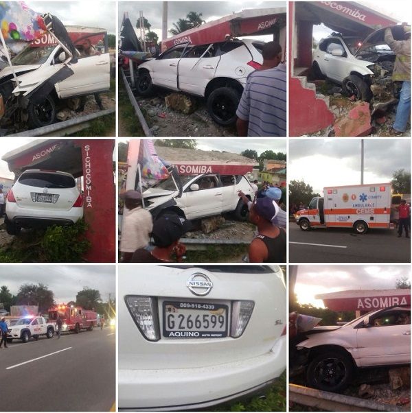 Accidente Carretera Sanchez Bani