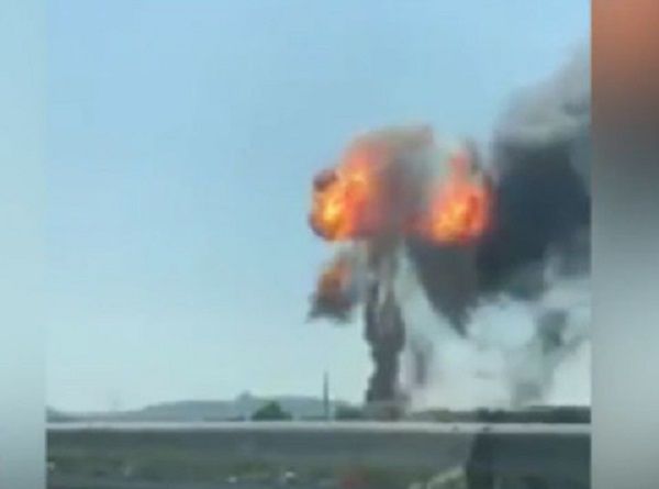 Fuerte explosión cerca del aeropuerto de Bolonia