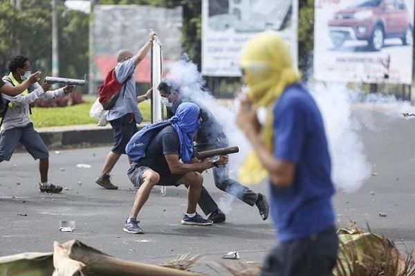 Protestas contra el presidente Ortega incrementan en Nicaragua