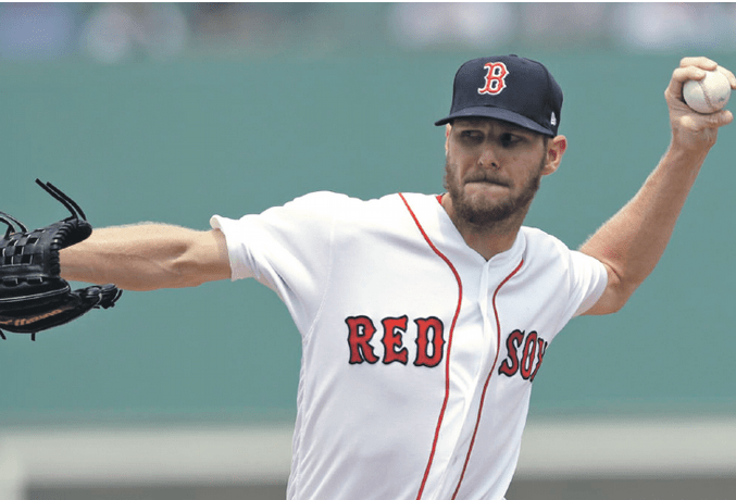 Chris Sale dice estar bien para seguir aportando Boston