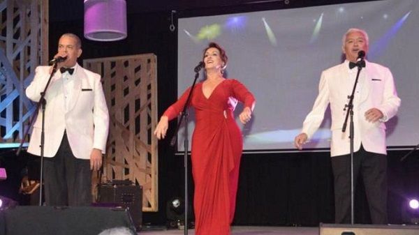 Cecilia, Boruga y Cuquín, un lujo en el escenario