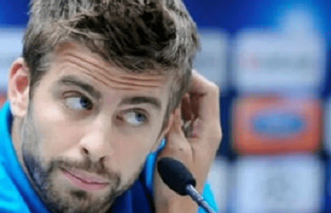 Piqué intentó hablar con Federer «pero es difícil»
