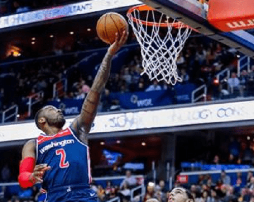 John Wall encesta 40 y Wizards vencen a Lakers