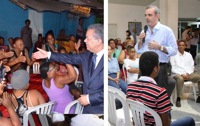 Leonel y Luis Abinader ganarían las primarias