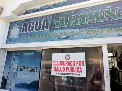 Cierran tres procesadoras de agua en la zona oriental