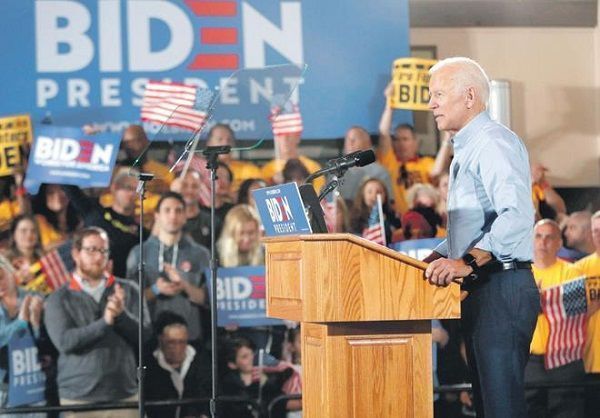 Biden entra en campaña contra Trump apoyado en la nostalgia y los sindicatos