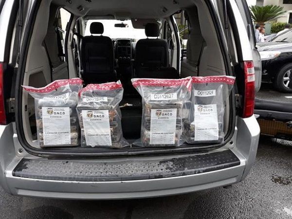 Capturan tres hombres que cargaban 43 kilos cocaína