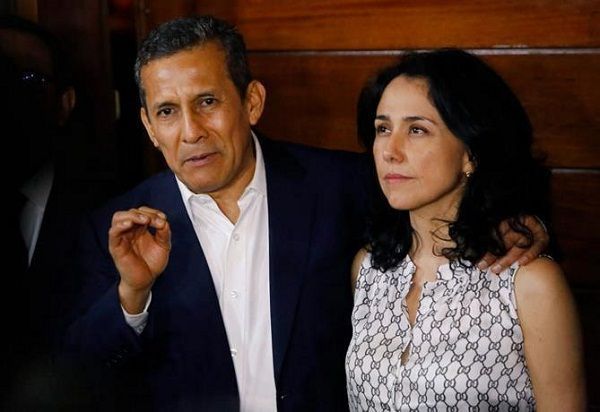 La Fiscalía peruana allanó la vivienda de la esposa del expresidente Humala