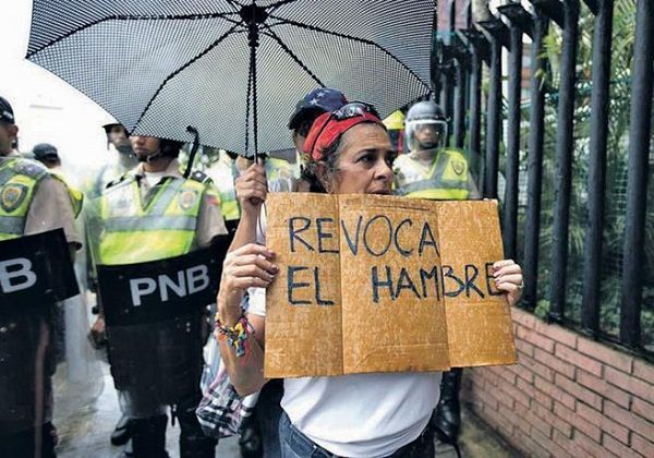El hambre aumenta en Latinoamérica debido a la crisis en Venezuela