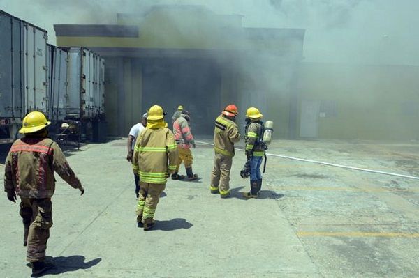 El Fuego que ocurrió en JCE provoca daños a Inspectoría