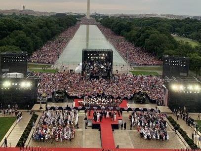 Trump presume de poderío militar de EE.UU. en fiesta patriótica de 4 de julio