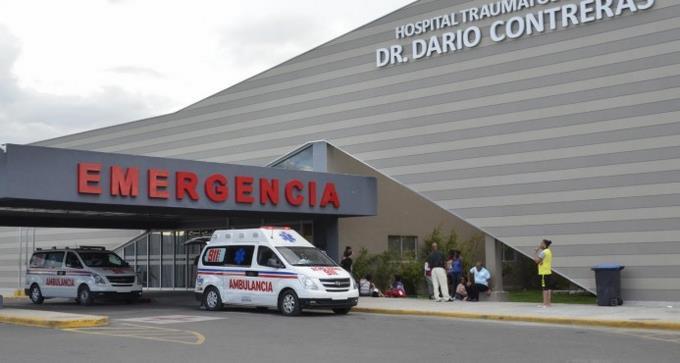 Hospital Darío Contreras destina 59% de su presupuesto en pacientes con traumas por accidentes de tránsito