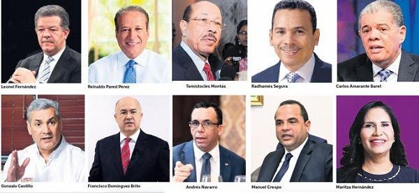 PLD rompe récord de aspirantes a la presidencial