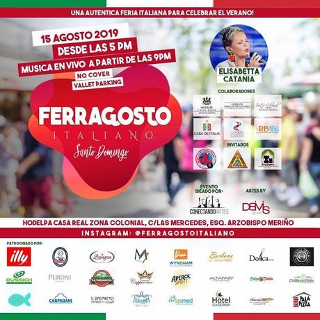 La Cámara de Comercio Dominico Italiana anuncia la celebración del Ferragosto Italiano