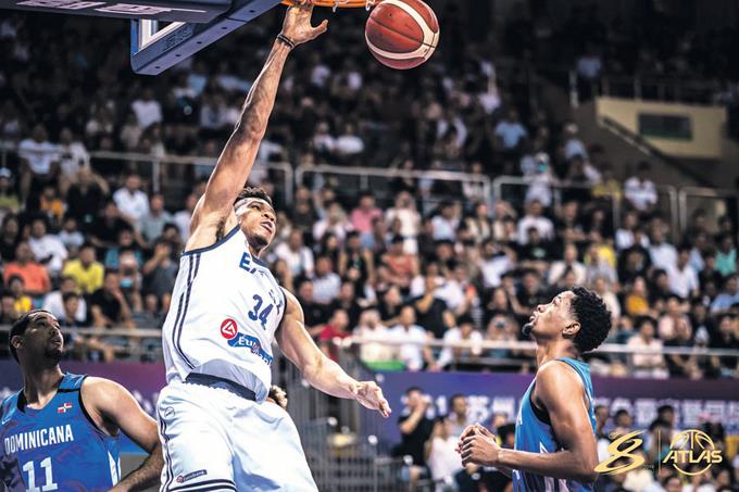 RD batalló, pero Antetokounmpo impuso fortaleza