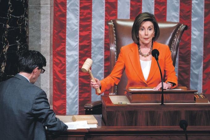 Congreso formaliza el proceso para destituir a Trump