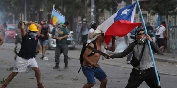 Protestas en América Latina marcaron el final del 2019