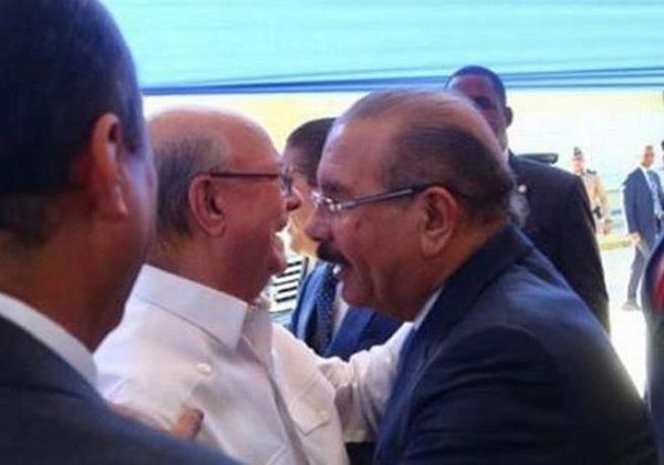 Hipólito y Danilo conversaron ayer en San Cristóbal
