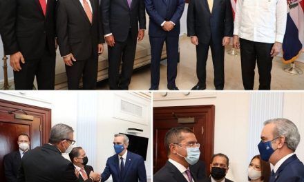 Presidente Luis Abinader es recibido en Puerto Rico
