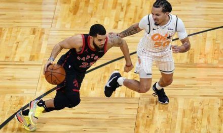 VanVleet establece marca de los Raptors con 54 en la victoria ante Orlando