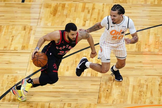 VanVleet establece marca de los Raptors con 54 en la victoria ante Orlando