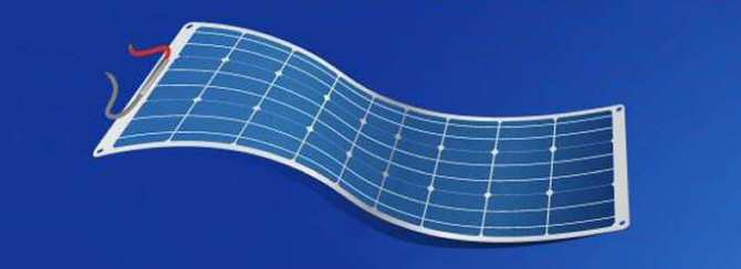 Paneles solares flexibles y doblables