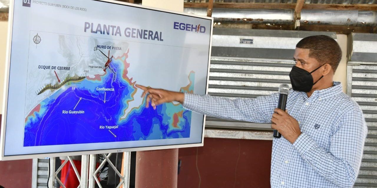 EGEHID realiza vista pública sobre presa Guayubín en Santiago Rodríguez