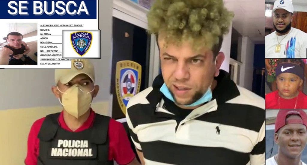 Apresan a “El Flow”, implicado en asesinato de tres personas, incluyendo un niño, en barbería de SFM