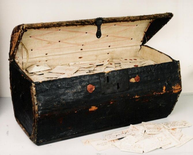 Leen, sin abrirlas, cartas del siglo XVII que nunca fueron entregadas