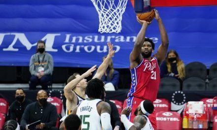 Embiid anota 40 en la victoria de los Sixers, Twons produce 16 pero Minnesota cae