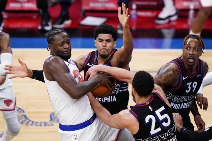 Harris lleva a 76ers a sexta victoria consecutiva, derrota a los Knicks