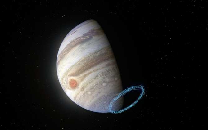 Miden por vez primera potentes vientos estratosféricos en Júpiter