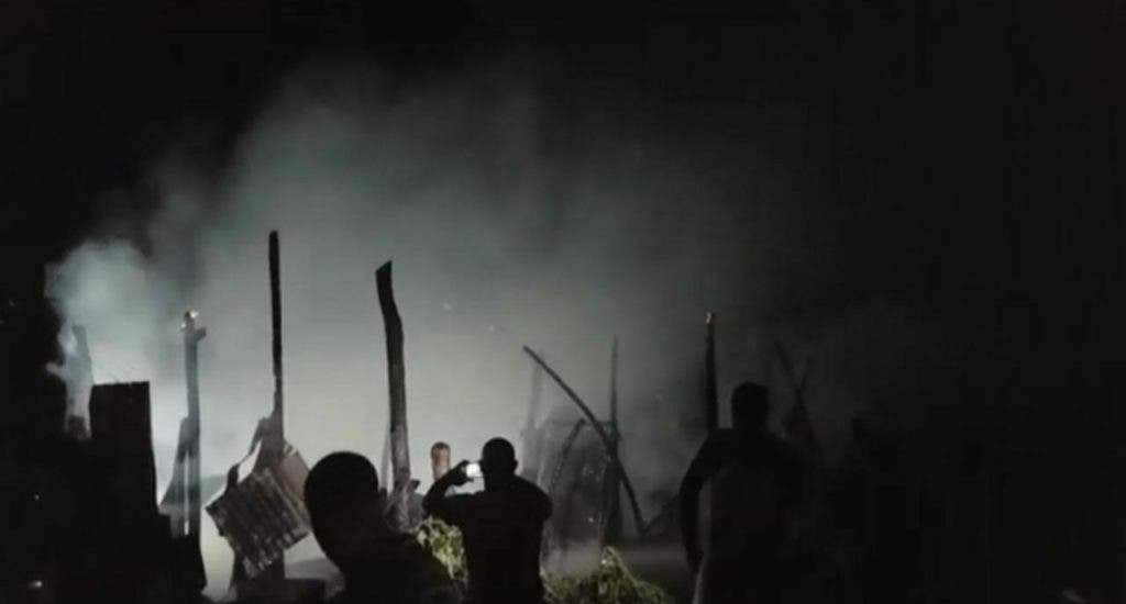 Niño muere calcinado al incendiarse su vivienda por un corto circuito