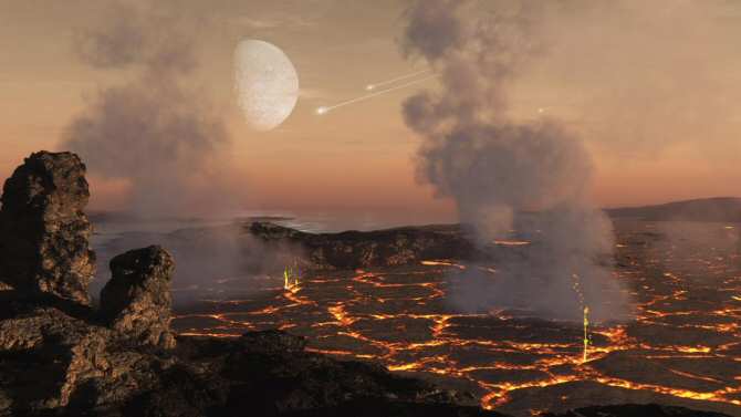 Lo que revelan los meteoritos sobre las atmósferas primigenias
