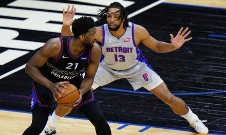 Los 76ers consiguen 8va victoria en fila, casi amarran primer lugar del Este