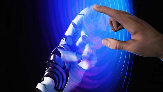 Tocar superficies húmedas, el gran reto para los robots