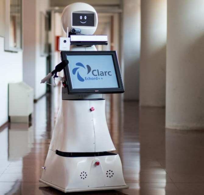 Robot de telepresencia para contacto entre personas separadas por la COVID-19