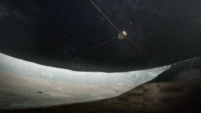 Un paso más hacia el radiotelescopio del cráter lunar