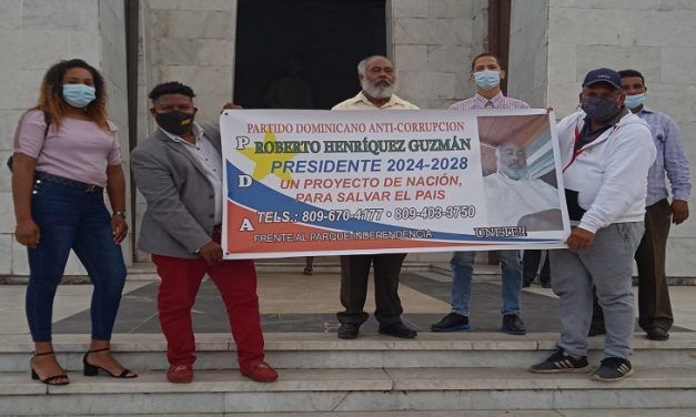 Grupo de ciudadanos crea el Partido Dominicano Anticorrupción