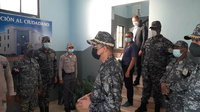 Jefe PN Edward Sánchez Pide En San Cristóbal No Satanizar La Institución Del Orden