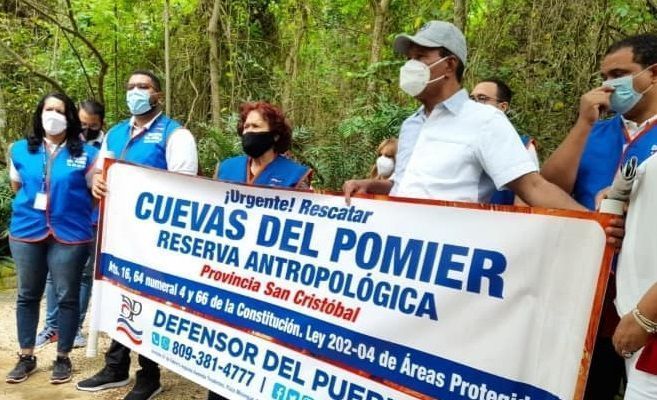 Defensora del Pueblo llama unidad para proteger Cuevas del Pomier