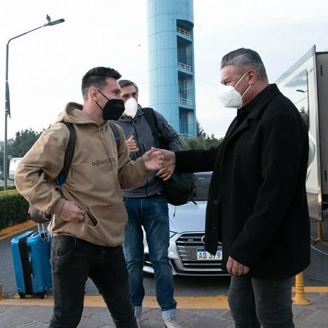 Lionel Messi: «Estoy contento de estar con la selección otra vez»