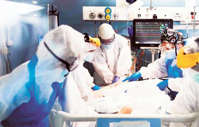 Ocupación de camas UCI se eleva en las últimas 24 horas