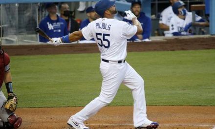 Pujols debuta con sencillo remolcador en victoria de los Dodgers