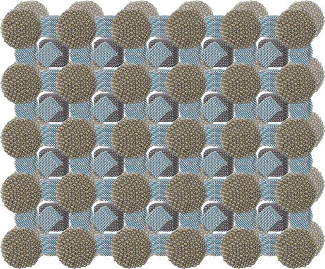 Superfluorescencia mediante combinaciones de nanopartículas