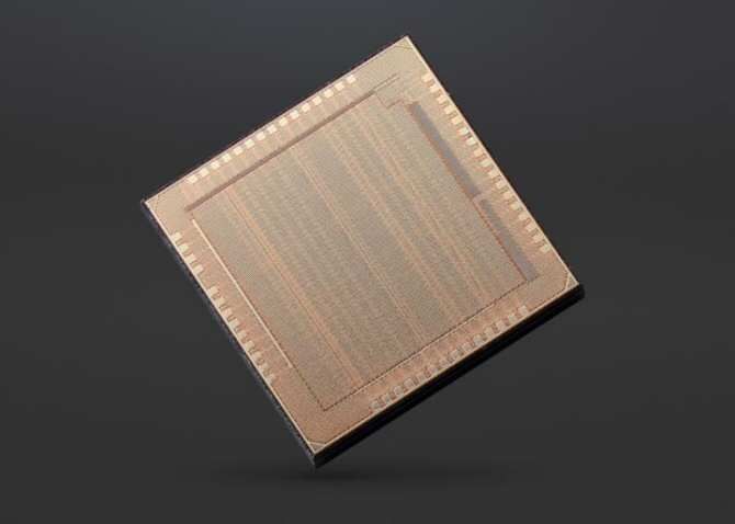 Chip con inteligencia artificial y alimentado por energía solar